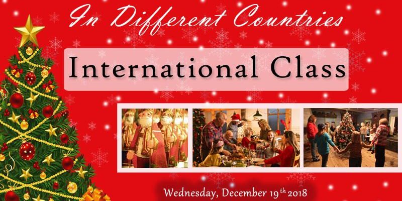 International Class: Christmas Tradition in Different Countries